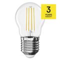 LED žiarovka Filament Mini Globe / E27 / 1,8 W (25 W) / 250 lm / teplá biela