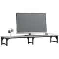 vidaXL Stojan na monitor sivý sonoma 105x23x15,5 cm kompozitné drevo