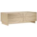 vidaXL Konferenčný stolík Dub sonoma 102 x 50,5 x 35 cm