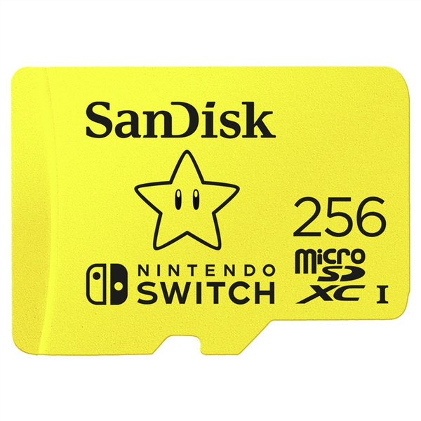 SanDisk Nintendo Switch micro SDXC 256 GB 100 MB/s