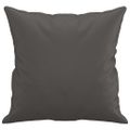 vidaXL Dekoratívne vankúše 2 ks sivé 40x40 cm umelá koža