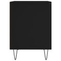 vidaXL Nočné stolíky 2 ks čierne 40x35x50 cm kompozitné drevo