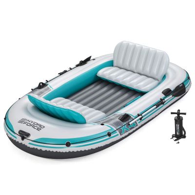 Bestway Nafukovací čln Šedý a biely 3,15 x 1,65 m PVC