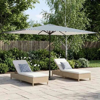 vidaXL Záhradný slnečník 200 x 300 cm Polyester Obdĺžnikový