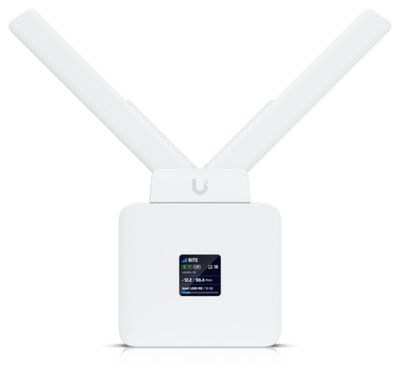 Ubiquiti Mobile Router - LTE router, 2,4 GHz, GPS, PoE In, PoE Out, 802.3af/at Router, mobilný, LTE, Wi-Fi 4 (802.11b/g/n), 1× nano SIM slot, GPS, 2× RJ-45, PoE+/USB-C/4pin napájanie