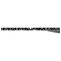 vidaXL Parapetné dosky Biela 160 x 45 x 4,5 cm PVC
