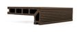 Terasová doska G21 zakončovacia, 2,5 x 14 x 400 cm, Indický teak WPC