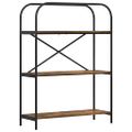 vidaXL Regál na knihy 3 úrovní 80 x 30 x 109 cm Kompozitné drevo