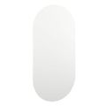 vidaXL Zrkadlo s LED svetlami 40x20 cm sklenené oválne