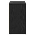 vidaXL Servírovacia skriňa Čierny dub 80 x 30 x 53 cm Kompozitné drevo