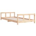 vidaXL Rám detskej postele 90x190 cm masívna borovica