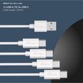 MEDIARANGE Batérie nabíjateľné AAA, USB-C, 4ks