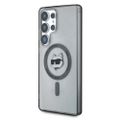 Puzdro Karl Lagerfeld HC Magnetic IML Metal Choupette Head pre Samsung Galaxy S25 Ultra čierna