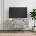vidaXL Nástenná TV skrinka Nástenný Betónovo sivá 78,5 x 31 x 30 cm