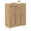 vidaXL Servírovacia skriňa Remeselný dub 69,5 x 34 x 90 cm
