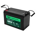 AGM12V100AH-H Green Cell AGM VRLA 12V 100Ah bezúdržbová batéria pre UPS, váhy a karavany (332×175×22