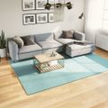 vidaXL Koberec OVIEDO krátky vlas zelený 200x280 cm