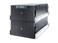 UPS (na montáž na regál) - AC 220/230/240 V - 16 kW - 20000 VA - 3 fázy / 1 fáza - Ethernet 10/100, RS-232 - výstupné konektory: 10 - 12U - čierna - pre P/N: AR2487G, AR3105W, AR3140G, AR3155W, AR3305W, AR3340G, AR3355SP, AR3355W, NBWL0356A