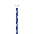 vidaXL Lodné lano modré 8 mm 250 m polypropylén