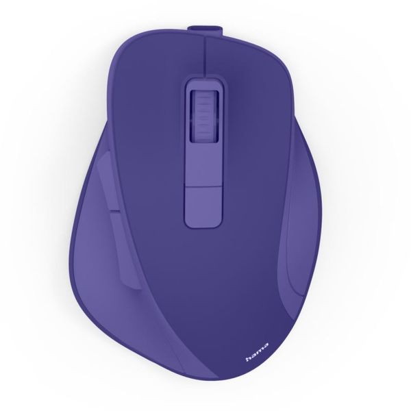 HAMA WM-500, Ergonomická bezdrôtová myš, modrá
