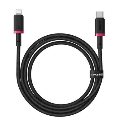 Baseus Rýchlonabíjací kábel Dura USB/Lightning 1m 20W čierno-šedý