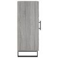 vidaXL Komoda sivý dub sonoma 34,5x34x90 cm spracované drevo