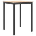 vidaXL Barový stôl 80 x 80 x 105 cm Masívne borovicové drevo Prírodná
