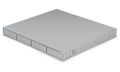 Ubiquiti UniFi UNAS Pro 4 - NAS server, 4x 2,5/3,5" slot HDD/SSD, 2x M.2 NVMe, RAID, 1GbE, 2x SFP+ NAS, 1U rack-mount, 4× 3,5" HDD, 2× M.2 NVMe, 2× 10G SFP+, RAID 5/6/10, ARM Cortex-A57, 8GB RAM, 150W