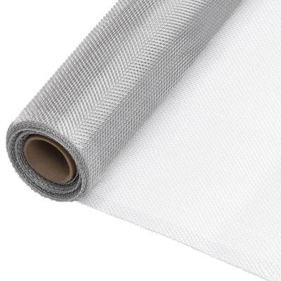 vidaXL Sieť proti hmyzu hliník 60x500 cm, strieborná
