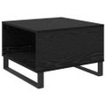 vidaXL Konferenčný stolík Čierny dub 55 x 55 x 36,5 cm