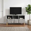 vidaXL TV skrinka 102 x 34,5 x 50 cm Sivý Sonoma Kompozitné drevo