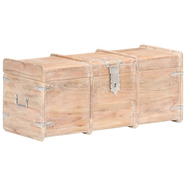vidaXL Skladovacia truhlica 90x40x40 cm, akáciový masív