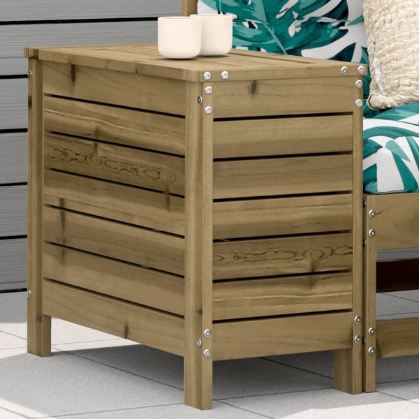 vidaXL Záhradná taburetka 62x31,5x52 cm impregnovaná borovica