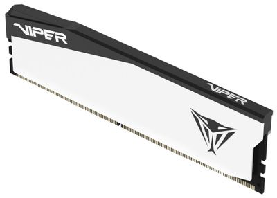 PATRIOT VIPER Elite 5 16GB DDR5 6000MT/s / DIMM / CL30 / XMP 3.0 / 1,1V / Pamet, DDR5, 16GB, 6000MHz, CL30, XMP 3.0, EXPO, hliníkový chladic, bílá/cerná