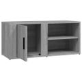 vidaXL TV skrinky 2 ks sivý dub sonoma 80x31,5x36 cm spracované drevo
