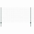 vidaXL Euro oplotenie s pilierom 25 x 1,2 m PVC potiahnutá oceľ Zelená