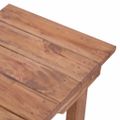 vidaXL Koncový stolík 70x35x60 cm mahagónový masív