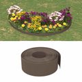 vidaXL Záhradné vidlice 25 m 20 cm PE Hnedá
