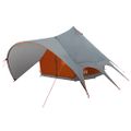 vidaXL Teepee stan pre 5 osôb 5-miestny Šedá a oranžová