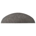 vidaXL Schodiskové rohože samolepiace 20 ks sivé 56x17x3 cm