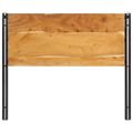 Čelo vidaXL 120 cm z masívneho dreva akácia a železo