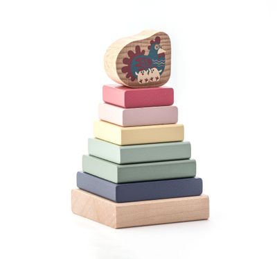 CUBIKA Pastel 15894 Pyramída so sliepočkou