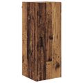 vidaXL Highboard Staré drevo 34,5 x 34 x 180 cm Kompozitné drevo