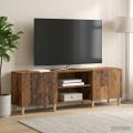 vidaXL TV skrinka Staré drevo 150 x 31 x 50 cm Kompozitné drevo