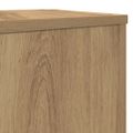 vidaXL Stojany na rastliny 2 ks dub artisan 17x17x60 cm kompoz. drevo