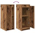 vidaXL Komoda staré drevo 29,5x34x76 cm kompozitné drevo