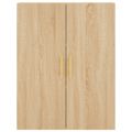 vidaXL Vysoká skrinka dub sonoma 69,5x34x180 cm spracované drevo