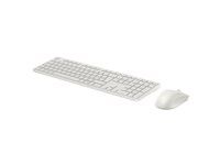 Sada klávesnice a myši - full size - bezdrôtová - Bluetooth, 2.4 GHz - česká/slovenská - biela