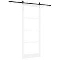 vidaXL Posuvné dvere ORKDAL 93 x 232 cm Biela