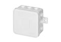 Krabica inštalácie rozbočovacia FD 12 ORNO OR-JB-13802W, plastová, s odkladacím víčkom, 12x 2,5 mm2, na omietku, IP54
